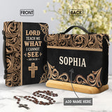 Lord Teach Me What I Cannot See Job 34 32 DNRZ0612003Y Bible Cover
