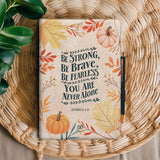 Be Strong Be Brave Be Fearless You Are Never Alone HHRZ15076168AV Leather Prayer Journal