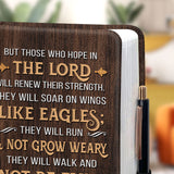 But Those Who Hope In The Lord Isaiah 40 31 Eagle NNRZ01122600UG Leather Prayer Journal