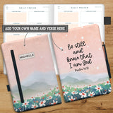 Daisy Field Custom Quote HHRZ21126893RB Leather Prayer Journal