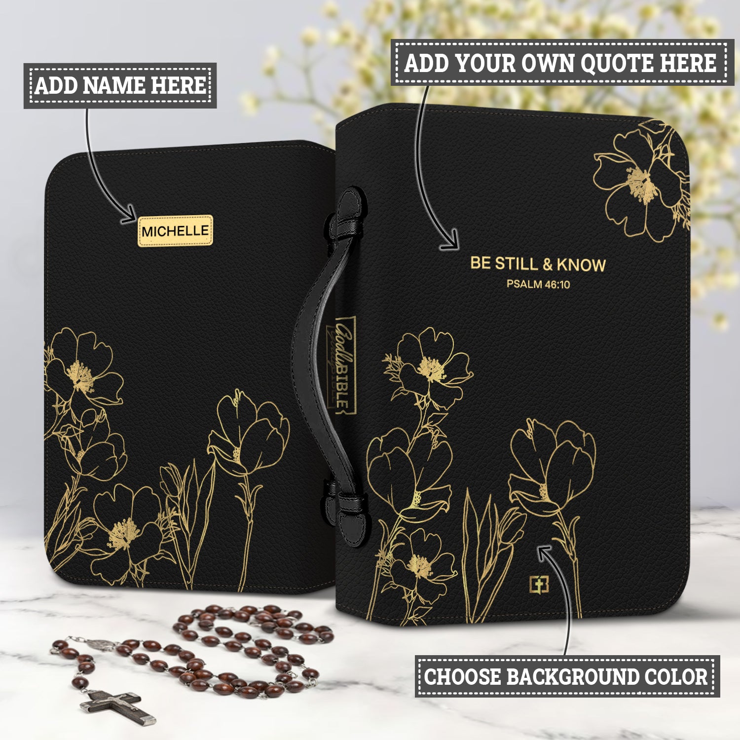 Personalized Christian Products  Bible Covers, Handbags, T-Shirts & More