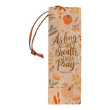 As Long As I Have Breath I Will Pray HHRZ24074389KU Leather Bookmark