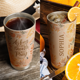 As Long As I Have Breath I Will Pray TTRZ07110088AE Stainless Steel Tumbler