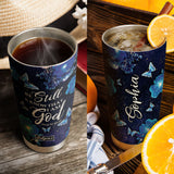 Be Still And Know That I Am God Psalm 46 10 TTRZ12115292EM Stainless Steel Tumbler
