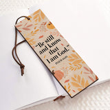Be Still And Know That I Am God HHRZ24075692ON Leather Bookmark