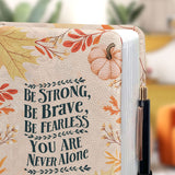 Be Strong Be Brave Be Fearless You Are Never Alone HHRZ15076168AV Leather Prayer Journal