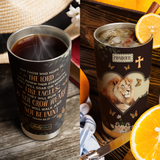 But Those Who Hope In The Lord Will Renew Their Strength Isaiah 40 31 Lion Butterfly ANRZ08113261CY Stainless Steel Tumbler