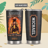 Firefighter I Heard The Voice Of The Lord Isaiah 6 8 HTRZ08110011EU Stainless Steel Tumbler
