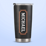 Firefighter I Heard The Voice Of The Lord Isaiah 6 8 HTRZ08110011EU Stainless Steel Tumbler