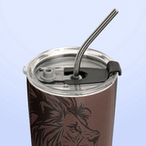Firefighter The Righteous Are Bold As A Lion Proverbs 28 1 HTRZ11116516KA Stainless Steel Tumbler