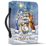For Unto Us A Child Is Born Isaiah 9 6 HHRZ29072004BR Bible Cover