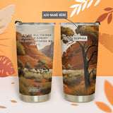 I Can Do All Things Through Christ Who Strengthens Me Zion National Park TTRZ07112906ZV Stainless Steel Tumbler