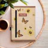I Can Only Imagine Cross Butterfly Sunflower NNRZ11048395ZI Leather Prayer Journal