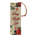 Im The Way The Truth And The Life John 14 6 TTRZ29083713LE Leather Bookmark