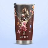Let Your Faith Be Bigger Than Your Fear Knights Templar TTRZ07119913CC Stainless Steel Tumbler