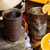 Pastor Preacher Anointing Shepherd Teacher Obedience Righteousness Eagle Faith HTRZ07110332SI Stainless Steel Tumbler