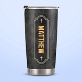 The Lord Will Stand With You And Give You Strength 2 Tim 4 17 HTRZ08112422NM Stainless Steel Tumbler