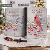 Those We Love Dont Go Away They Fly Beside Us Everyday HHRZ29072624SX Bible Cover