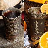 Walk By Faith Not By Sight 2 Corinthians 5 7 HHRZ11111352CH Stainless Steel Tumbler