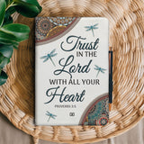 Trust In The Lord Proverbs 3 5 Dragonfly NNRZ01129099IL Leather Prayer Journal