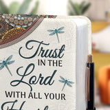 Trust In The Lord Proverbs 3 5 Dragonfly NNRZ01129099IL Leather Prayer Journal