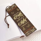 Walk By Faith Not By Sight 2 Corinthians 5 7 Leather Style HHRZ14099976YT Leather Bookmark