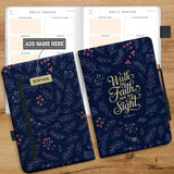 Walk By Faith Not By Sight 2 Corinthians 5 7 HHRZ15080082BF Leather Prayer Journal