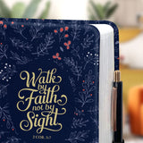 Walk By Faith Not By Sight 2 Corinthians 5 7 HHRZ15080082BF Leather Prayer Journal