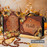 Way Maker Miracle Worker Autumn Flower HHRZ26078416QV Bible Cover
