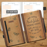 Way Maker Miracle Worker Butterfly NNRZ01121683LK Leather Prayer Journal