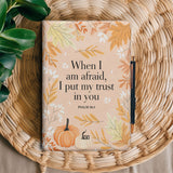 When I Am Afraid I Put My Trust In You HHRZ15072977BO Leather Prayer Journal