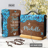 Let Your Faith Be Bigger Than Your Fear DNRZ0111001Y Bible Cover