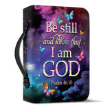 Be Still And Know That I Am God Colorful Butterfly Psalm 46 10 NNRZ0811002Y Bible Cover