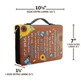 I Can Only Imagine Butterfly Sunflower NNRZ1011002Y Bible Cover