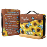 I Can Only Imagine Butterfly Sunflower NNRZ1011002Y Bible Cover