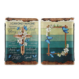 I Can Only Imagine Butterfly Lily DNRZ1111004Y Bible Cover