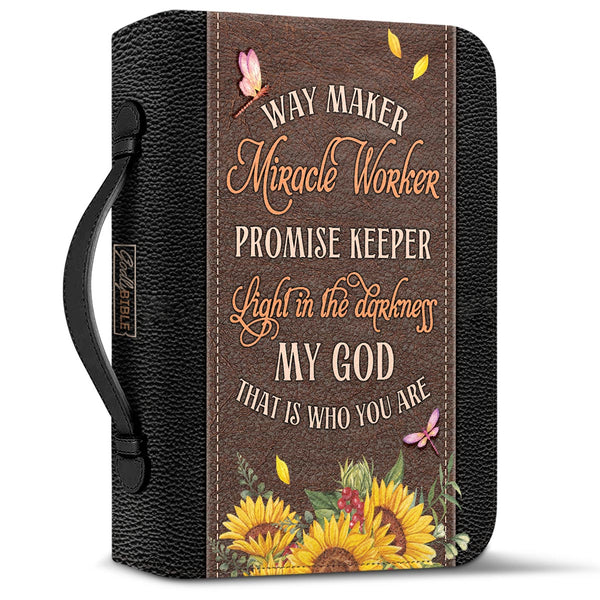 Way Maker Miracle Worker TTRZ0111004Y Bible Cover - Godly Bible