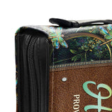 Trust In The Lord Proverbs 3 5 Dragonfly Zipper Style DNRZ1711002Y Bible Cover