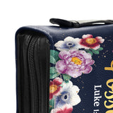 Faith Does Not Make Things Easy Luke 1 37 Butterfly Flower NNRZ2111004Y Bible Cover