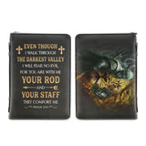 I Will Fear No Evil For You Are With Me Psalm 23 4 DNRZ0612002Y Bible Cover