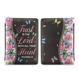 Trust In The Lord Proverbs 3 5 Butterfly Pattern DNRZ1611004Y Bible Cover