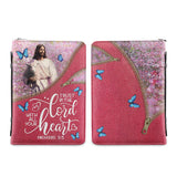 Trust In The Lord Proverbs 3 5 Butterfly Zipper Style DNRZ1211003Y Bible Cover