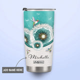 Delight Yourself In The Lord Psalm 37 4 Dandelion Hummingbird HHRZ18077377NG Stainless Steel Tumbler