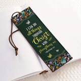 I Can Do All Things Through Christ Who Strengthens Me Philippians 4 13 HHRZ07094811WI Leather Bookmark