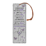 I Can Only Imagine Butterfly Jewelry Style HHRZ31084548QI Leather Bookmark