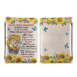 I Can Only Imagine Lion Butterfly HHRZ18105344TO Bible Cover