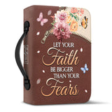 Let Your Faith Be Bigger Than Your Fear Knights Templar HHRZ19103891UH Bible Cover