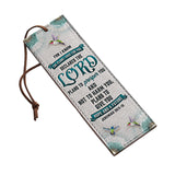 Plans To Give You Hope And A Future Jeremiah 29 11 13 Hummingbird Dandelion HHRZ14080571VL Leather Bookmark