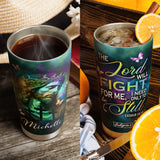 The Lord Will Fight For Me I Need Only To Be Still Exodus 14 14 HHRZ19071636LU Stainless Steel Tumbler
