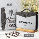 There Is Power In The Name Of Jesus DNRZ120723543 Bible Cover